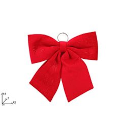 Fiocco Rosso in Velluto - 42x44cm