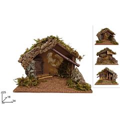 Capanna per Presepe - 25x18x34cmDue Esse