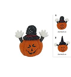 Gnomo Zucca Assortiti - Decorazione Halloween 20/25cmDue Esse