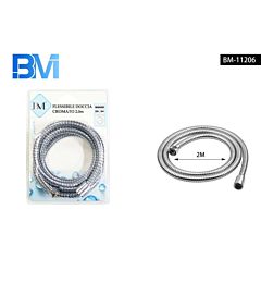 FLESSIBILE DOCCIA CROMATO -  2MBm