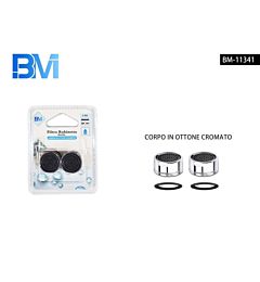 AERATORE RUBINETTO MASCHIO IN OTTONE - 2PZBm