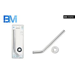 BRACCIO PER SOFFIONE DOCCIA CURVO - 30CMBm