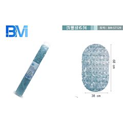 TAPPETO ANTISCIVOLO BUBBLE - BLU 67x38CMBm