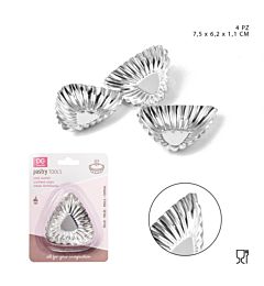 DC CASA FORMINA DOLCE CUORE 7,5X6,2X1,1CM 4PZDc Casa