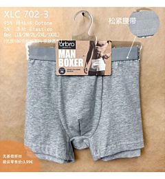 XLC702-3 BOXER UOMO GRIGIO