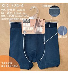 XLC724-4 BOXER UOMO BLU