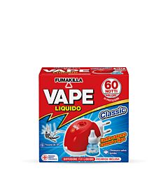 VAPE DIFFUSORE LIQUIDO ANTIZANZARE + 1 RICARICA CLASSICVape