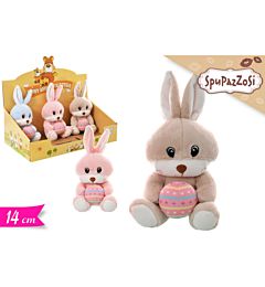 Pupazzosi - Peluche Coniglio Pasqua - 14cm