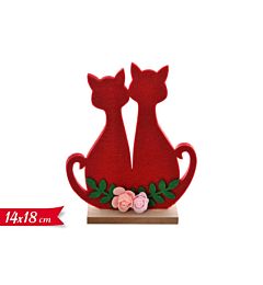Decorazione San Valentino - Gattini