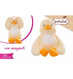 Pupazzosi - Peluche Papera con Magnete - 35cm