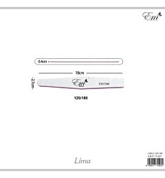 LIMA A ROMBO 120/180 - 1PZ