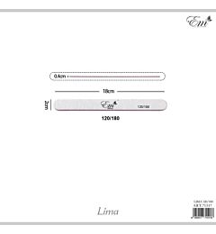 LIMA CLASSICA 120/180 - 1PZ