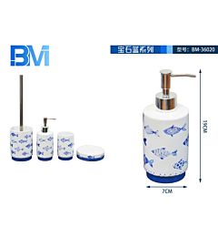 DISPENSER SAPONE IN CERAMICA - PESCIOLINIBm