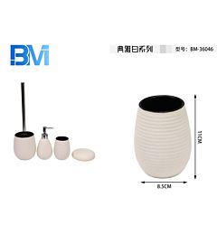 BICCHIERE BAGNO IN CERAMICA RUVIDO - PANNABm