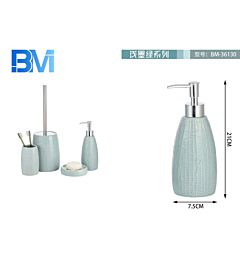 DISPENSER SAPONE IN CERAMICA - AZZURRO CHIAROBm