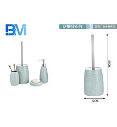 PORTASCOPINO IN CERAMICA - AZZURRO CHIAROBm