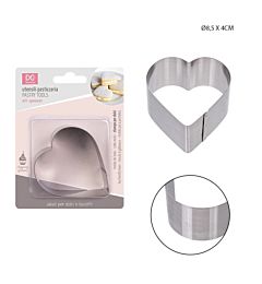 STAMPO DOLCI ACCIAIO CUORE 8,5X4CMDc Casa