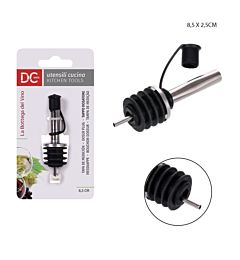 DC CASA TAPPO BOTTIGLIA DOSATORE ACCIAIO 8,5X2,5CMDc Casa