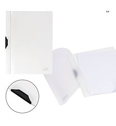 PRYMA CARTELLINA CON CLIP A4 - BIANCO
