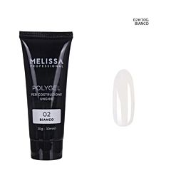 MELISSA POLYGEL COSTRUZIONE UNGHIE 30G 02 BIANCOMelissa