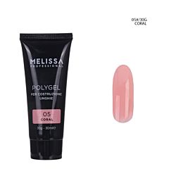MELISSA POLYGEL COSTRUZIONE UNGHIE 30G 05 CORAL