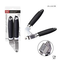 DC CASA L/BLACK SCHIACCIA AGLIO ACCIAIO 20X4,8CMDc Casa