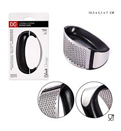 DC CASA L/BLACK SCHIACCIA AGLIO ACCIAIO 10,5X5,1X7Dc Casa
