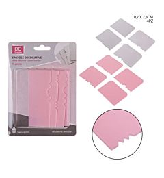 DC CASA RASCHIETTO DOLCI PLAST, 10,7X7,8CM 4PZDc Casa
