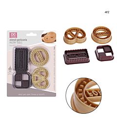 DC CASA STAMPO BISCOTTI CLASSICO DANESE 4PZDc Casa