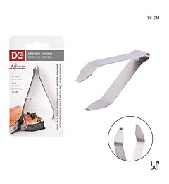 DC CASA PINZETTA LEVA SCAGLIE ACCIAIO 10X4,2X1,8CMDc Casa
