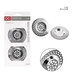 DC CASA FILTRO LAVELLO INOX 7,2CM 2PZDc Casa