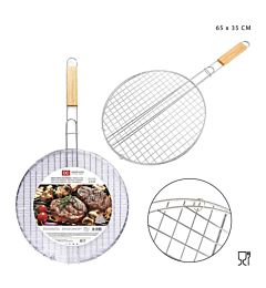 DC CASA GRIGLIA BARBECUE M/LEGNO 65X35CMDc Casa