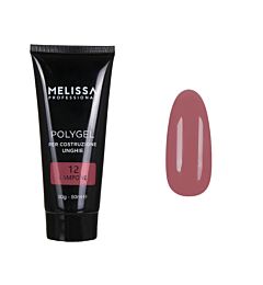 MELISSA POLYGEL COSTRUZIONE UNGHIE 50G 12 LAMPONE