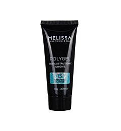 MELISSA POLYGEL COSTRUZIONE UNGHIE GLITTER 30G 13Melissa