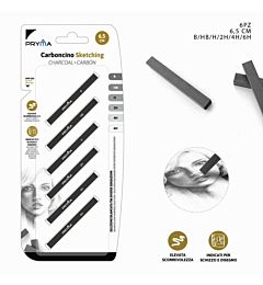PRYMA SET 6 CARBONCINI PER DISEGNOPryma