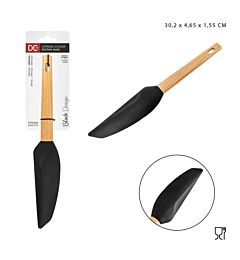 DC CASA L/BLACK SPATOLA SILICONE M/LEGNO 30,2X4,65Dc Casa