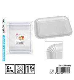 DC CASA VASSOIO RETTANG, BIANCO 52X37CMDc Casa