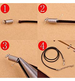 ACCESSORI BIGIOTTERIA - CHIUSURA A MOLLA - 50PZGev