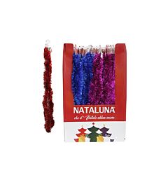 Ghirlanda Natalizia 2m - Rosso LucidoNataluna