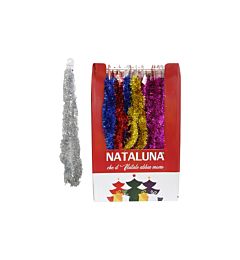 Ghirlanda Natalizia 2m - Argento LucidoNataluna