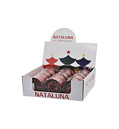 Set Nastro Regalo 3cmX10m + 4 Fiocchi - Rosso