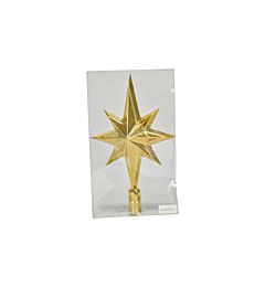 Puntale Albero 25cm Stella Oro - 68L1001A
