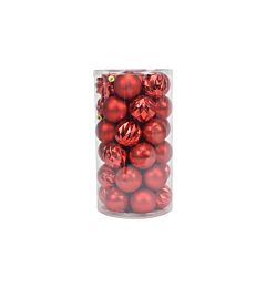Set 41 Palline di Natale Ø6cm - RossoNataluna