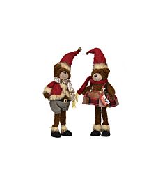 Orso Natalizio 62cm - M024Nataluna