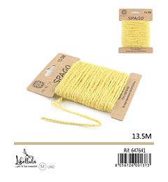 SPAGO DI LINO - GIALLO - 13,5MGev