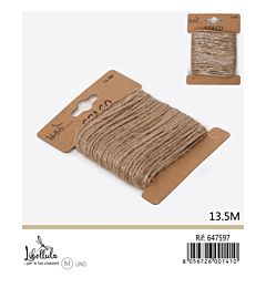 SPAGO DI LINO - BEIGE - 13,5MGev
