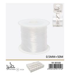 FILO NYLON - TRASPARENTE 0,5MM x 50MGev