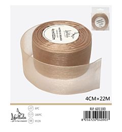 Nastro Organza 4cm/22m - TortoraGev