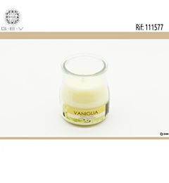 CANDELA VASO YOGURT 100ML - VANIGLIAGev