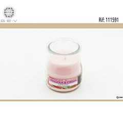 CANDELA VASO YOGURT 100ML - FRAGOLA & CREMAGev